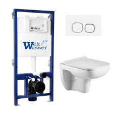 Душевая кабина Weltwasser BAMBERG 525 + KEHLBACH 004 GL-WT + BAMBERG WT 10000012854