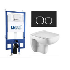 Душевая кабина Weltwasser BAMBERG 545 + KEHLBACH 004 GL-WT + BAMBERG BL 10000012855