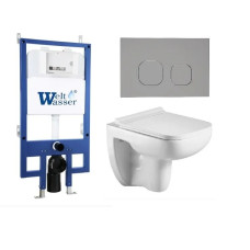 Душевая кабина Weltwasser BAMBERG 545 + KEHLBACH 004 GL-WT + BAMBERG CR 10000012856