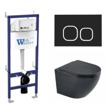 Душевая кабина Weltwasser BAMBERG 460 + MERZBACH 043 MT-BL + BAMBERG BL 10000012901
