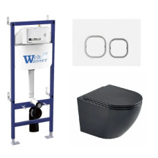 Душевая кабина Weltwasser BAMBERG 460 + MERZBACH 043 MT-BL + BAMBERG WT 10000012903