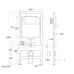 Душевая кабина Weltwasser BAMBERG 460 + MERZBACH 043 MT-BL + BAMBERG WT 10000012903