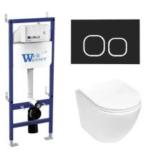 Душевая кабина Weltwasser BAMBERG 460 + MERZBACH 043 MT-WT + BAMBERG BL 10000013618