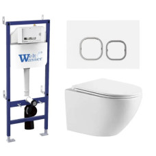 Душевая кабина Weltwasser BAMBERG 460 + MERZBACH 043 XL GL-WT + BAMBERG WT 10000013788