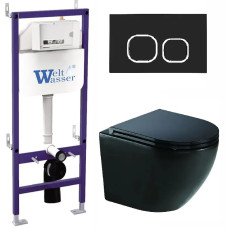 Душевая кабина Weltwasser BAMBERG 460 + MERZBACH 043 XL MT-BL + BAMBERG BL 10000014127