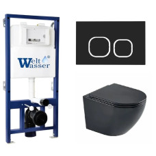 Душевая кабина Weltwasser BAMBERG 525 + MERZBACH 043 MT-BL + BAMBERG BL 10000012904