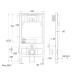 Душевая кабина Weltwasser BAMBERG 525 + MERZBACH 043 MT-BL + BAMBERG WT 10000012906