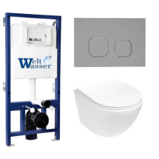 Душевая кабина Weltwasser BAMBERG 525 + MERZBACH 043 MT-WT + BAMBERG CR 10000013622