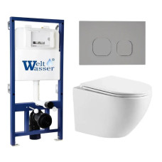 Душевая кабина Weltwasser BAMBERG 525 + MERZBACH 043 XL GL-WT + BAMBERG CR 10000013791