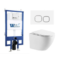 Душевая кабина Weltwasser BAMBERG 545 + MERZBACH 043 GL-WT + BAMBERG WT 10000012899