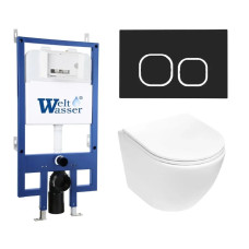 Душевая кабина Weltwasser BAMBERG 545 + MERZBACH 043 MT-WT + BAMBERG BL 10000013624