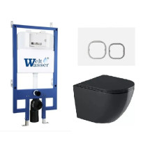 Душевая кабина Weltwasser BAMBERG 545 + MERZBACH 043 GL-BL + BAMBERG WT 10000012889