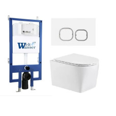 Душевая кабина Weltwasser BAMBERG 545 + NESENBACH 004 GL-WT + BAMBERG WT 10000012919