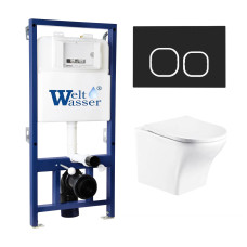 Душевая кабина Weltwasser BAMBERG 525 + ODENBACH 004 GL-WT + BAMBERG BL 10000012924