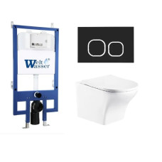 Душевая кабина Weltwasser BAMBERG 545 + ODENBACH 004 GL-WT + BAMBERG BL 10000012927