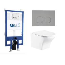 Душевая кабина Weltwasser BAMBERG 545 + ODENBACH 004 GL-WT + BAMBERG CR 10000012928