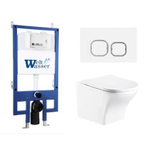 Душевая кабина Weltwasser BAMBERG 545 + ODENBACH 004 GL-WT + BAMBERG WT 10000012929