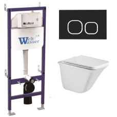Душевая кабина Weltwasser BAMBERG 460 + ROTBACH 004 GL-WT + BAMBERG BL 10000012961