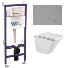 Душевая кабина Weltwasser BAMBERG 460 + ROTBACH 004 GL-WT + BAMBERG CR 10000012962