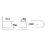 Душевая кабина Weltwasser BAMBERG 480 BD + SALZBACH 005 GL-WT 10000012995