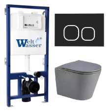 Душевая кабина Weltwasser BAMBERG 525 + SALZBACH 043 MT-GR + BAMBERG BL 10000013525