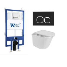 Душевая кабина Weltwasser BAMBERG 545 + TELBACH 004 GL-WT + BAMBERG BL 10000012957