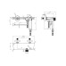 Гигиенический душ Weltwasser HIGI SH2 BL 10000013680, Настенный