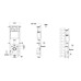 Душевая кабина Weltwasser MARBERG 410 + BAARBACH 004 GL-WT + MAR 410 RD MT-BL 10000010356
