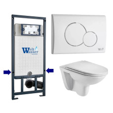 Душевая кабина Weltwasser MARBERG 507 + BAARBACH 004 GL-WT + MAR 507 RD GL-WT 10000010358
