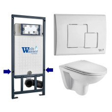 Душевая кабина Weltwasser MARBERG 507 + BAARBACH 004 GL-WT + MAR 507 SE GL-WT 10000010360