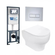 Душевая кабина Weltwasser MARBERG 410 + ERLENBACH 004 GL-WT + MAR 410 SE-CR 10000006465