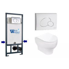 Душевая кабина Weltwasser MARBERG 507 + ERLENBACH 004 GL-WT + MAR 507 RD GL-WT 10000010378