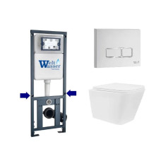 Душевая кабина Weltwasser MARBERG 410 + GELBACH 043 GL-WT + MAR 410 SE GL-WT 10000011875