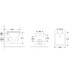 Душевая кабина Weltwasser MARBERG 410 + GELBACH 043 GL-WT + MAR 410 RD CR 10000011871