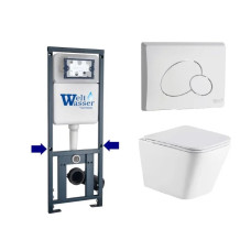 Душевая кабина Weltwasser MARBERG 410 + GELBACH 043 MT-WT + MAR 410 RD GL-WT 10000011912