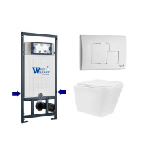 Душевая кабина Weltwasser MARBERG 507 + GELBACH 043 GL-WT + MAR 507 SE GL-WT 10000011882