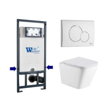 Душевая кабина Weltwasser MARBERG 507 + GELBACH 043 MT-WT + MAR 507 RD GL-WT 10000011919