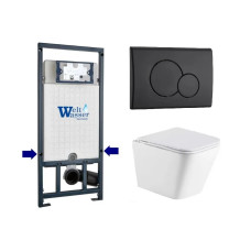 Душевая кабина Weltwasser MARBERG 507 + GELBACH 043 MT-WT + MAR 507 RD MT-BL 10000011920