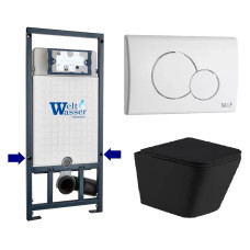 Душевая кабина Weltwasser MARBERG 507 + GELBACH 043 MT-BL + MAR 507 RD GL-WT 10000012003