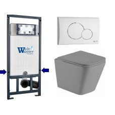 Душевая кабина Weltwasser MARBERG 507 + GELBACH 043 MT-GR + MAR 507 RD GL-WT 10000012043
