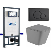 Душевая кабина Weltwasser MARBERG 507 + GELBACH 043 MT-GR + MAR 507 RD MT-BL 10000012044