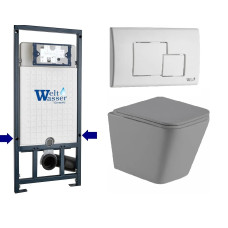 Душевая кабина Weltwasser MARBERG 507 + GELBACH 043 MT-GR + MAR 507 SE GL-WT 10000012046