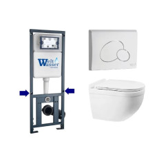Душевая кабина Weltwasser MARBERG 410 + HEIMBACH 043 GL-WT + MAR 410 RD GL-WT 10000012157