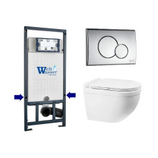 Душевая кабина Weltwasser MARBERG 507 + HEIMBACH 043 GL-WT + MAR 507 RD-CR 10000012163