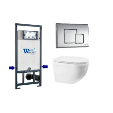 Душевая кабина Weltwasser MARBERG 507 + HEIMBACH 043 GL-WT + MAR 507 SE-CR 10000012166