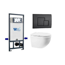Душевая кабина Weltwasser MARBERG 507 + HEIMBACH 043 GL-WT + MAR 507 SE MT-BL 10000012168