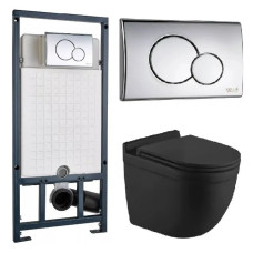Душевая кабина Weltwasser MARBERG 507 + HEIMBACH 043 MT-BL + MAR 507 RD-CR 10000012253