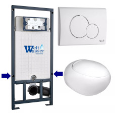 Душевая кабина Weltwasser MARBERG 507 + JECKENBACH 004 GL-WT + MAR 507 RD GL-WT 10000010724