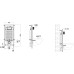 Душевая кабина Weltwasser MARBERG 507 + JECKENBACH 004 GL-WT + MAR 507 RD MT-BL 10000010725