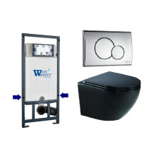 Душевая кабина Weltwasser MARBERG 507 + MERZBACH 041 XL MT-BL + MAR 507 RD 10000010960